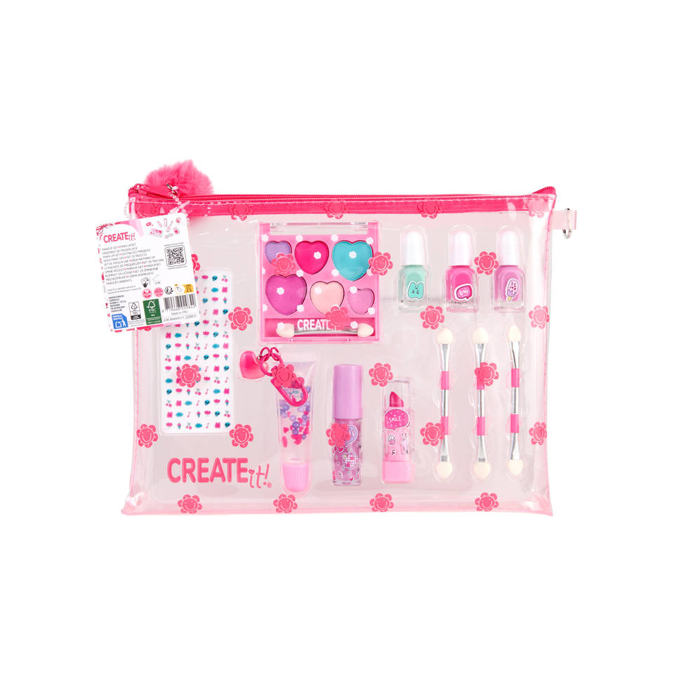 Create It! make-up tasje met accessoires