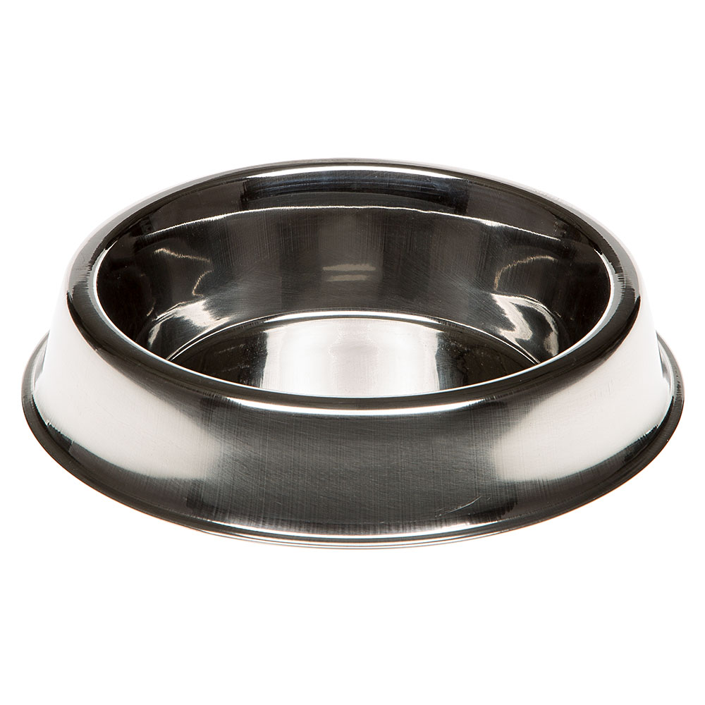 Gamelle en acier inoxydable relevé antidérapant chiens chats ferplast supernova
