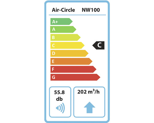 Gegalvaniseerde buisradiaalventilator NW 100