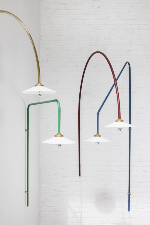 Valerie Objects Hanging lamp no. 2 wandlamp rood