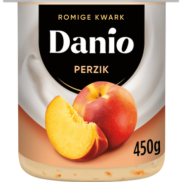 Danio Romige Kwark Perzik 450 g
