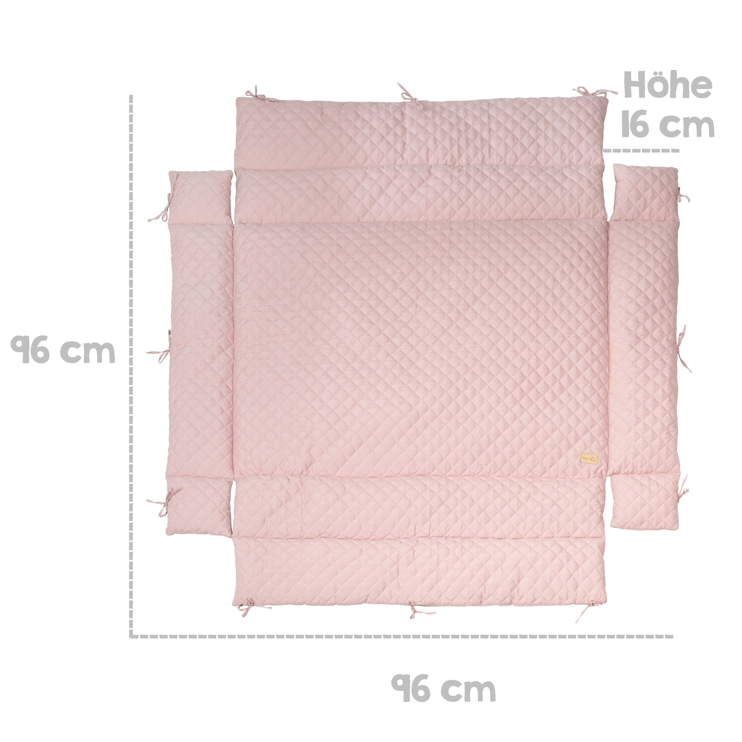 roba Universal-Laufgittereinlage roba Style rosa