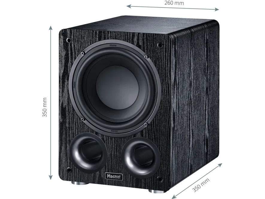 Magnat Alpha RS 8 - Subwoofer - 80 Watt - 8