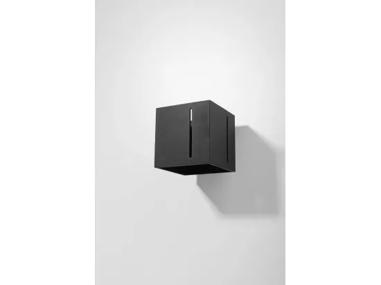 Sollux PIXAR Applique murale à 1 lumière, noir, G9