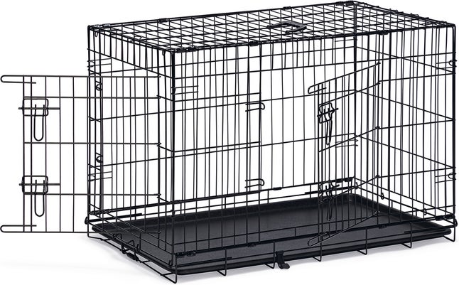 Beeztees hondenbench zwart 91 x 61 x 66 cm