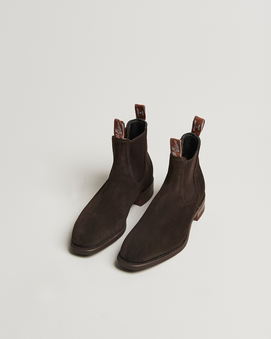 R.M.Williams Comfort Craftsman G Boot Chocolate Suede