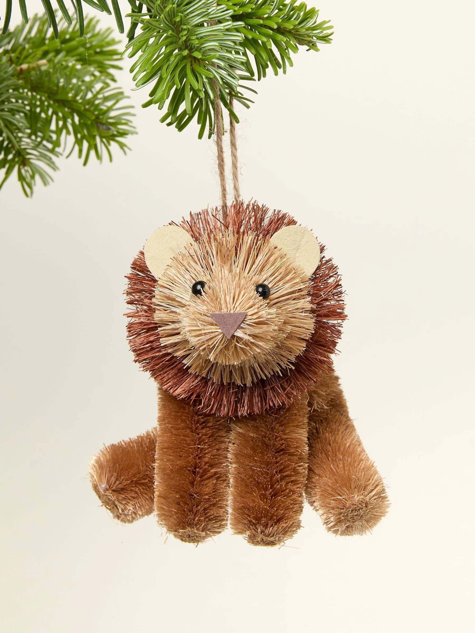 FatFace Lion Brush Kerstmisdecoratie
