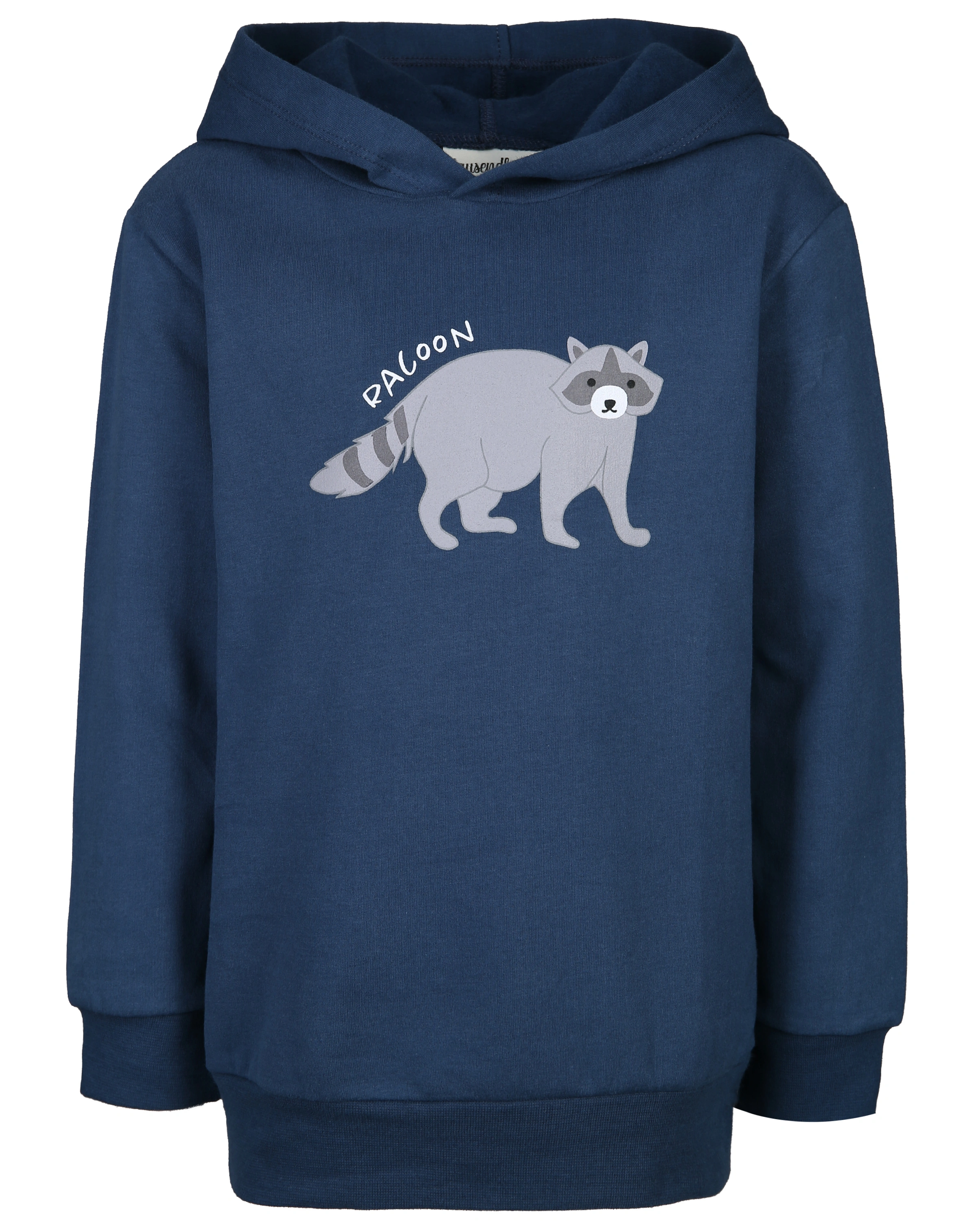 Kapuzen-Sweatshirt WASCHBÄR in dunkelblau