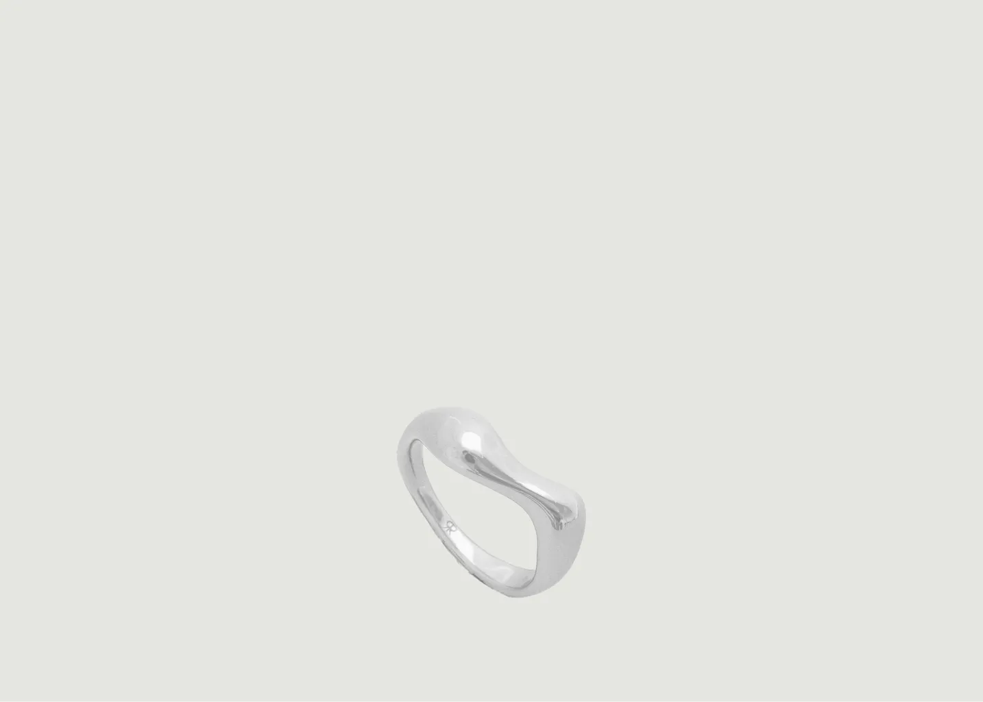 Bague en argent recyclé Tiye Aerea Studio