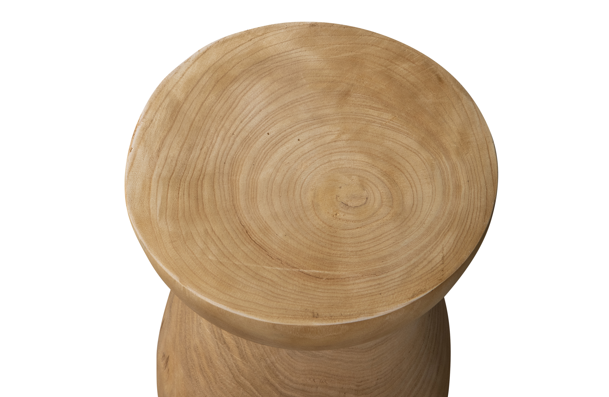 Kruk Bink hout naturel Bink kruk hout naturel 40xØ28cm