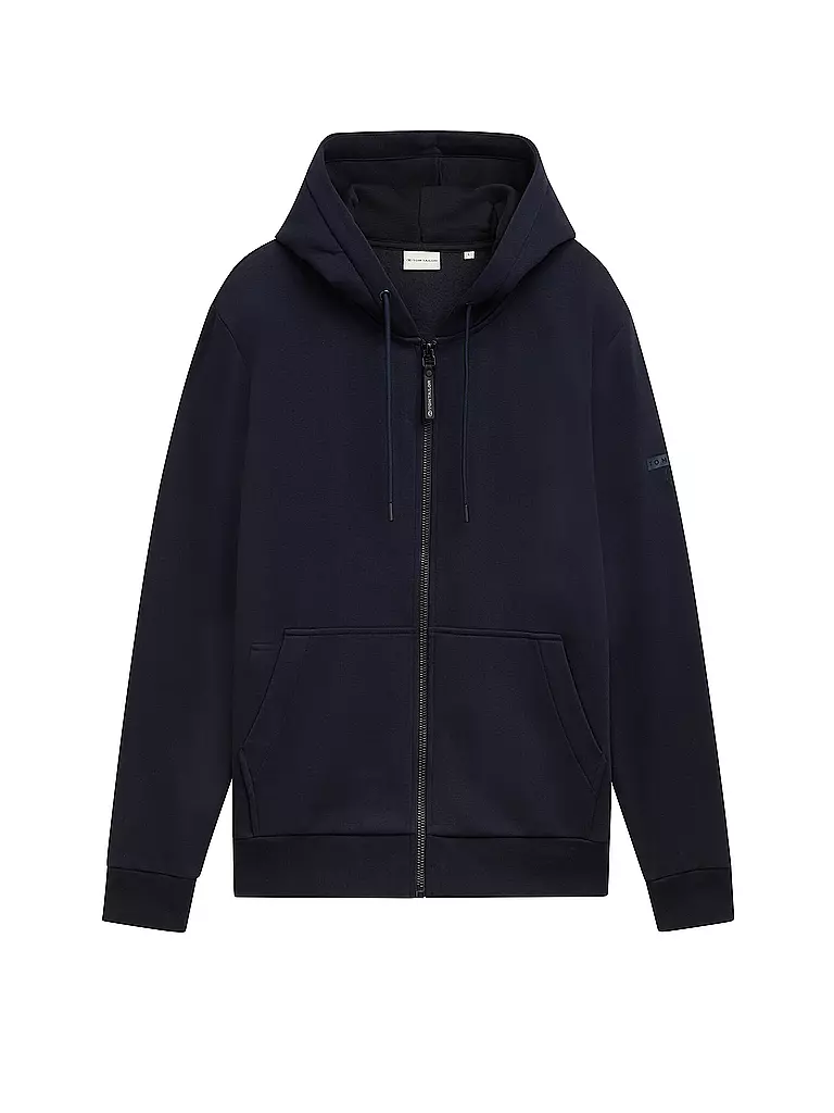 TOM TAILOR Sweatjacke dunkelblau