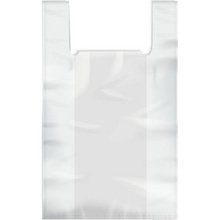 Sacs poubelle avec poignée, transparent