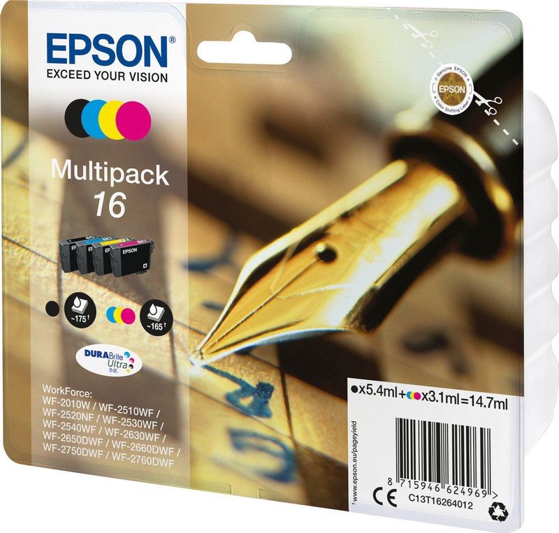 Epson - C13T16264022 - Inktpatronen - Multipack - Kleur