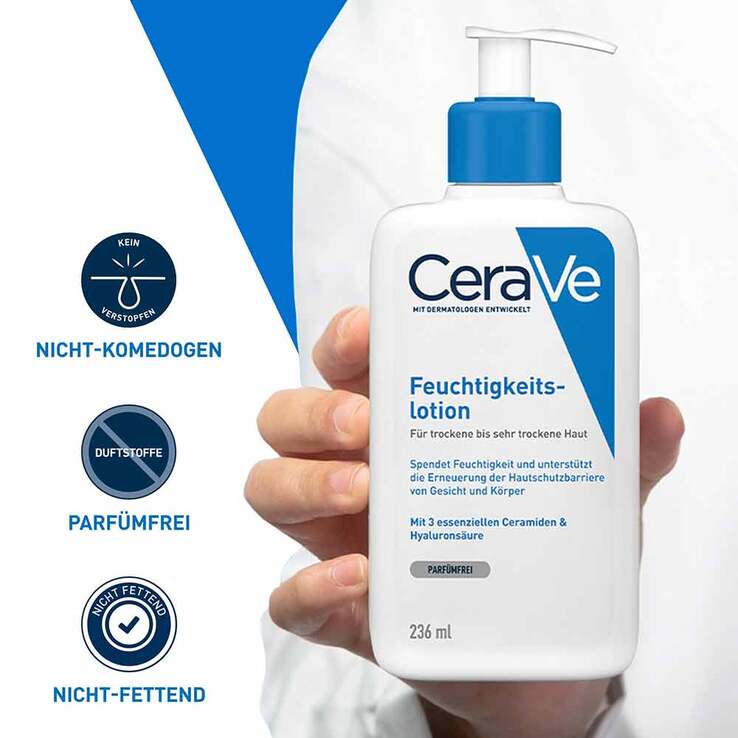 CeraVe Feuchtigkeitslotion, 236 ml