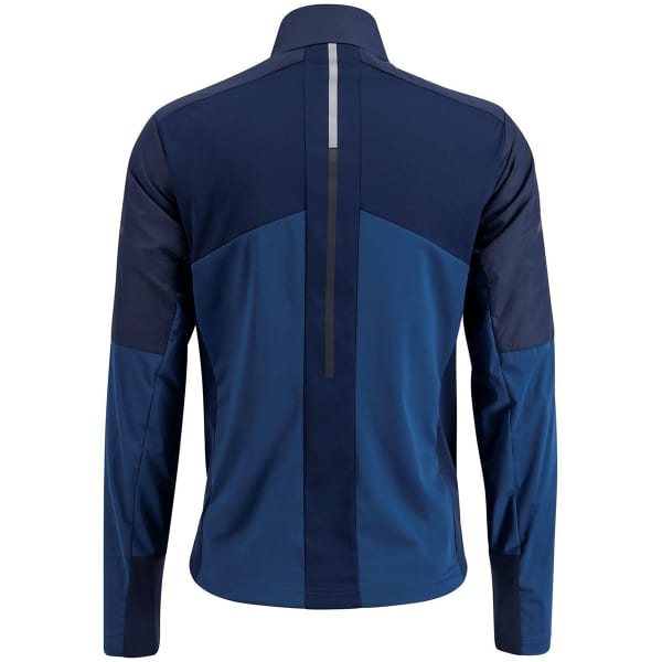 Veste ski de fond SWIX DYNAMIC HYBRID INSULATED JACKET M LAKE BLUE/DARK NAVY