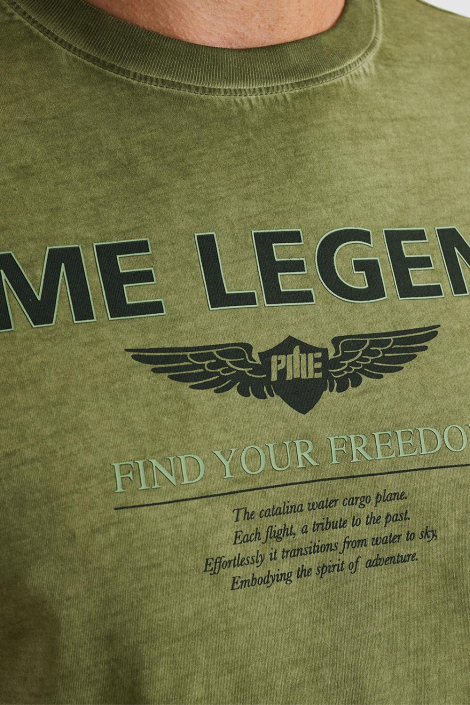 PME legend groene heren t-shirt