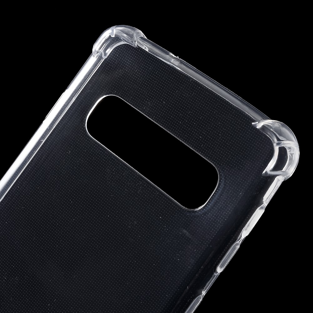 Samsung Galaxy S10 Gummi Case Hülle Air Cushion Fallschutz - Transparent