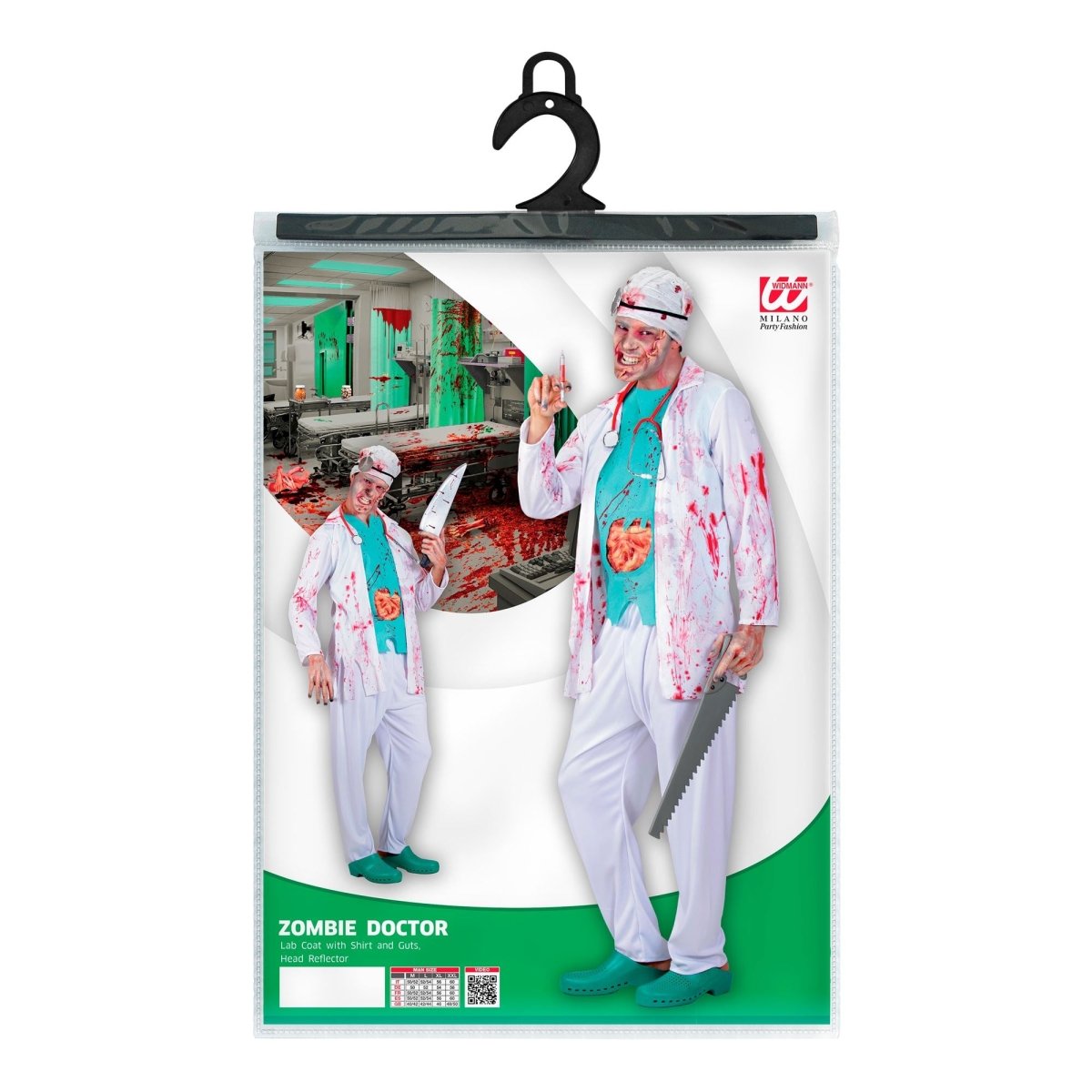 Halloween Kostuum Zombie Dokter