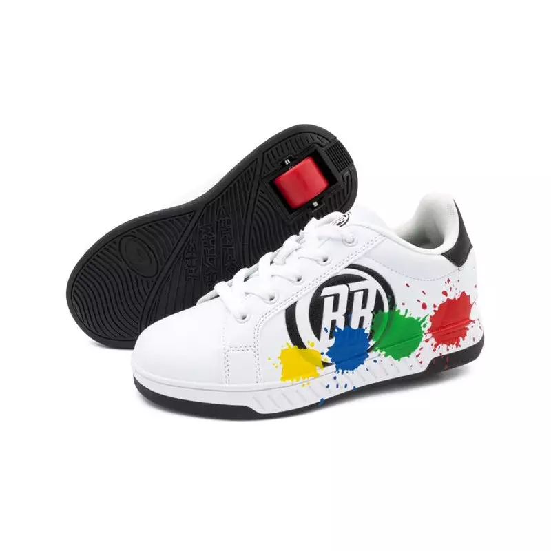 Chaussures à roulettes BREEZY ROLLERS Splatter White/Black/Multicolored
