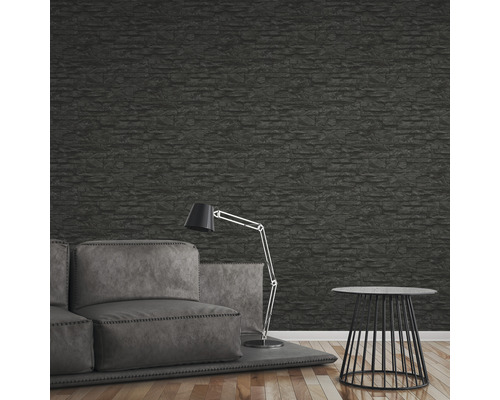 Vliesbehang 7071-23 Best of Wood'n Stone Broken Stone Grey