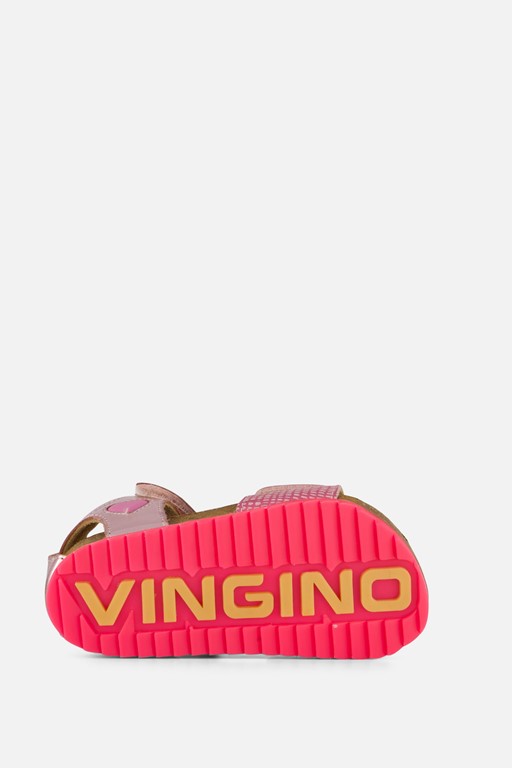 Vingino Floor Sandalen roze Leer