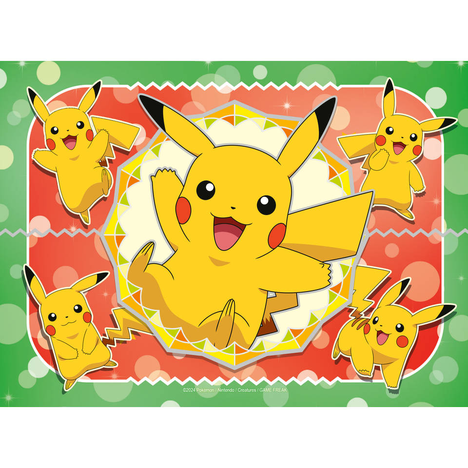 Ravensburger Pokémon 4-in-1 puzzelset - 12 + 16 + 20 + 24 stukjes