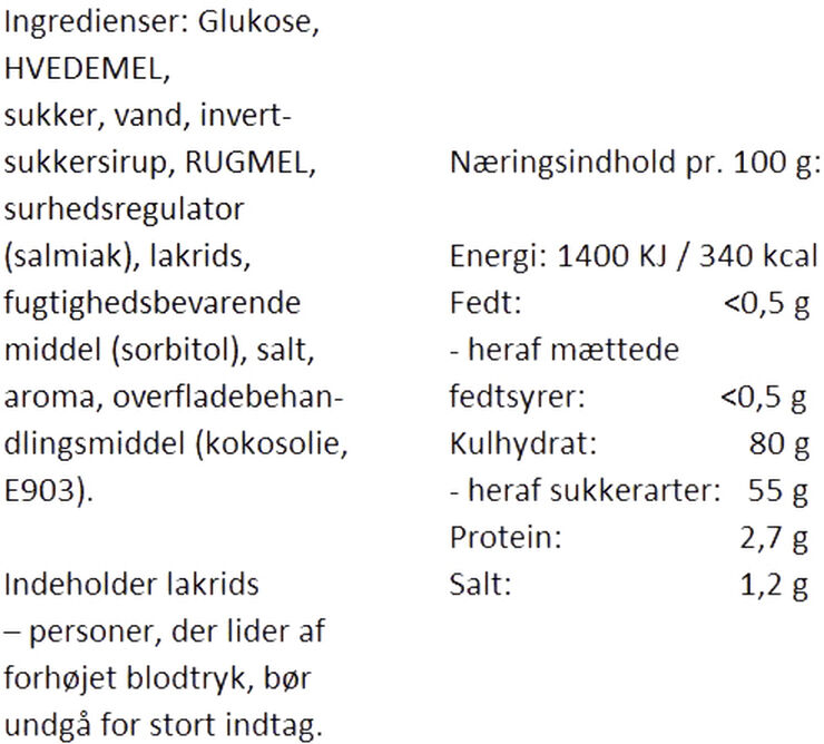 Almuegaarden Salt Lakrids Nostalgi (blødt slik - uden gelatine)