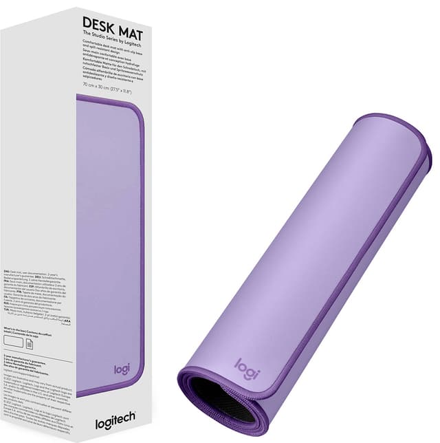 Logitech Studio Series skrivebordsmåtte (lavender)