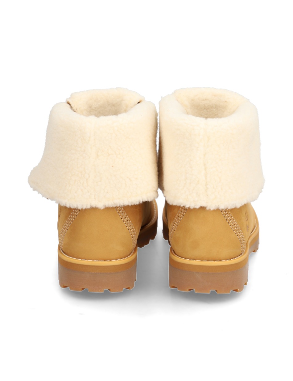 Courma Kid Shearling Roll Top WHEAT