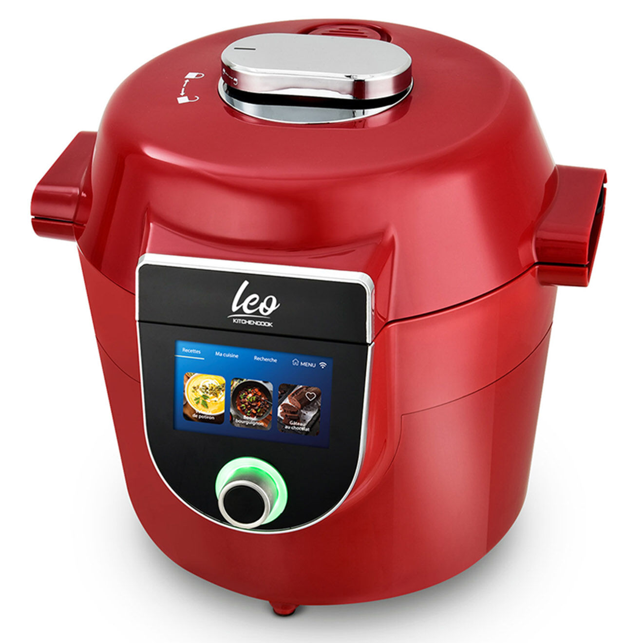 Kitchencook Autocuiseur intelligent avec connexion WIFI rouge - 5 L