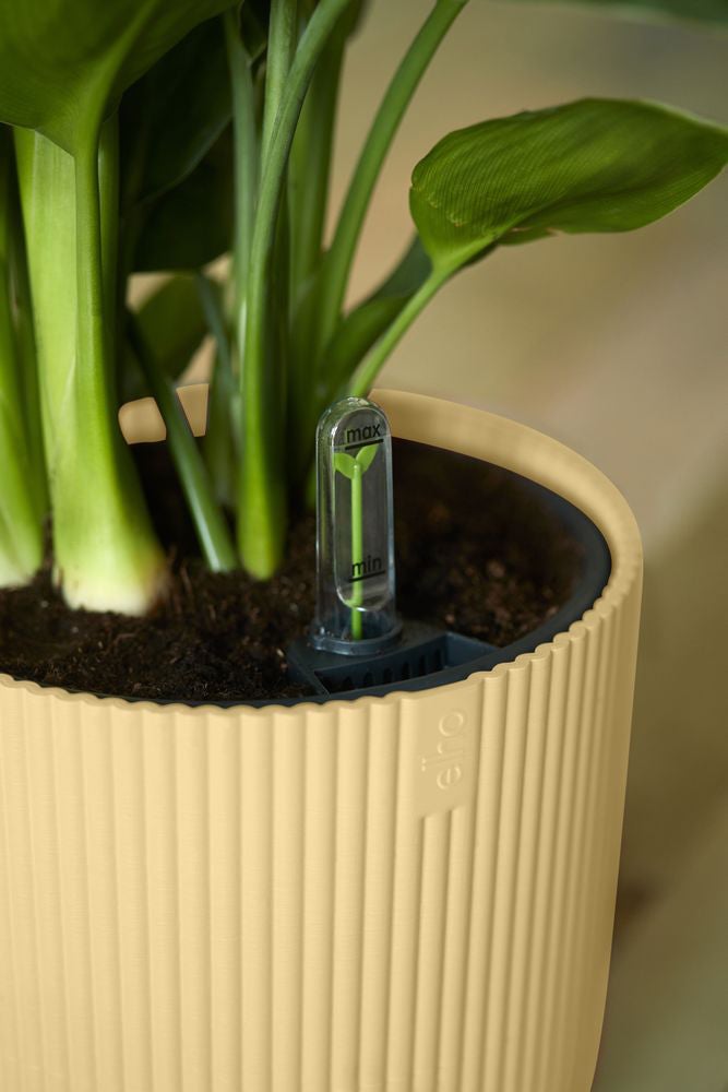 Elho bloempot Vibes geel D 16,1 H 14,8 cm