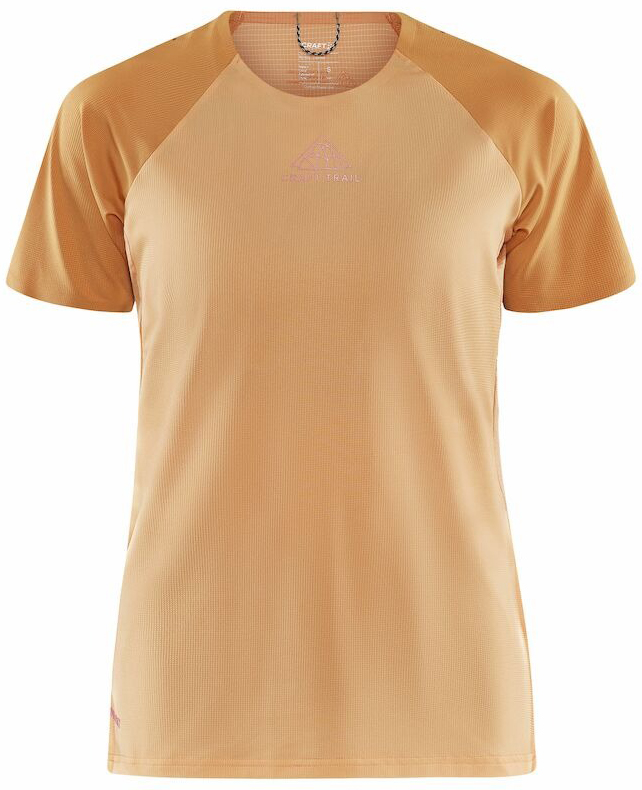 PRO Trail SS Tee Dame Peach/Desert