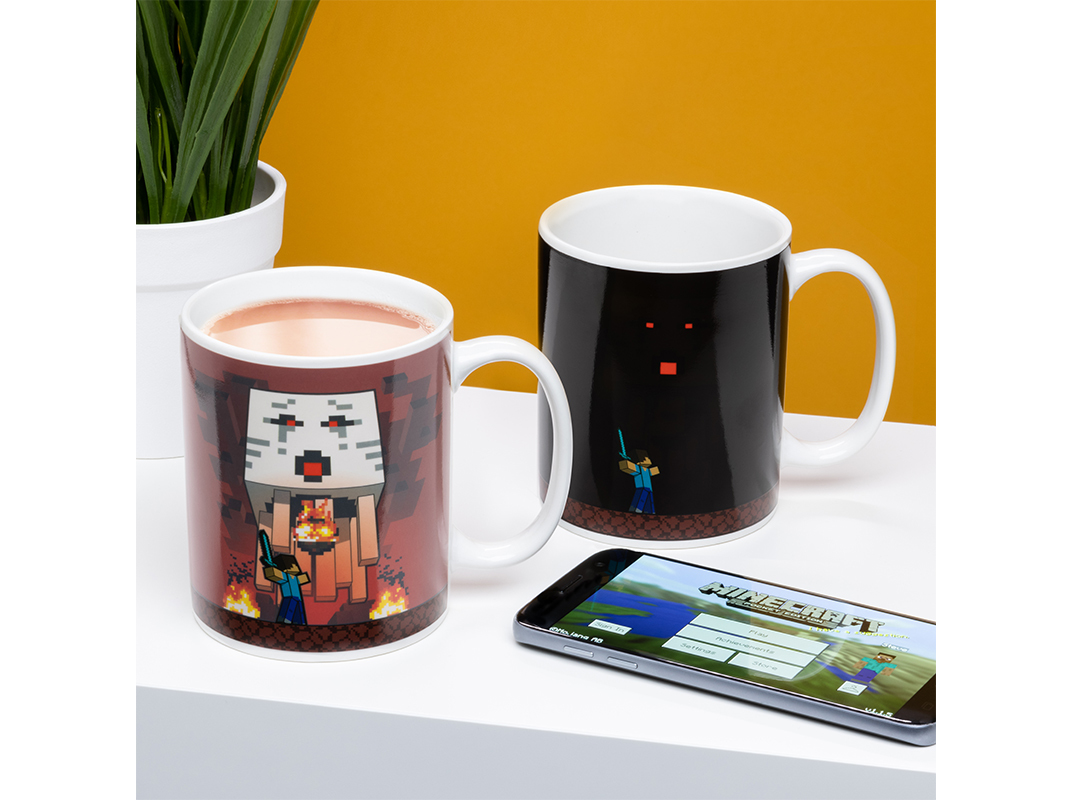CANECA TERMOSSENSÍVEL MINECRAF
