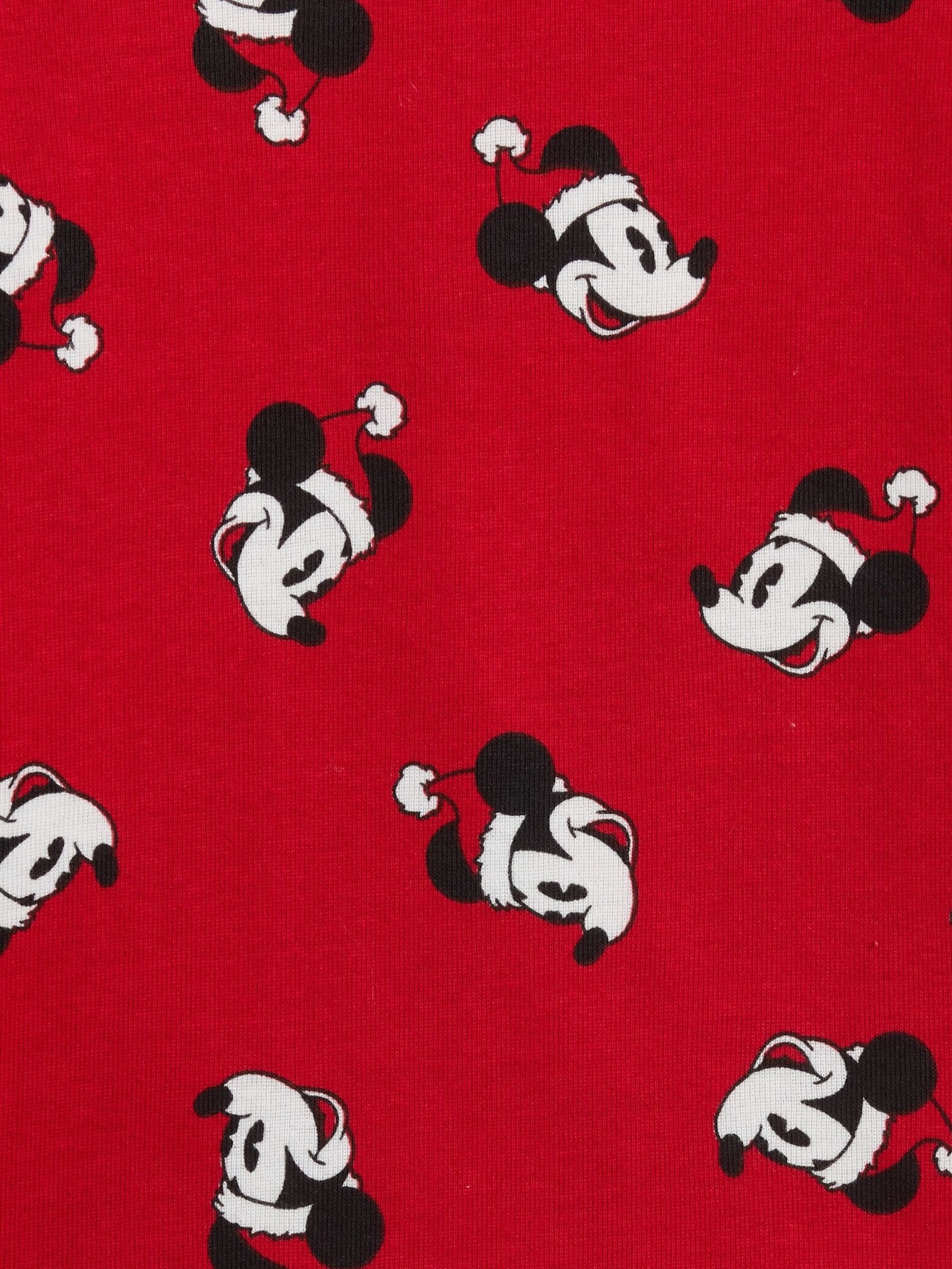 Rood Mickey Mouse™ - Gap Disney Cotton Christmas Pyjamas (6mths-5yrs) (6mths-5yrs)