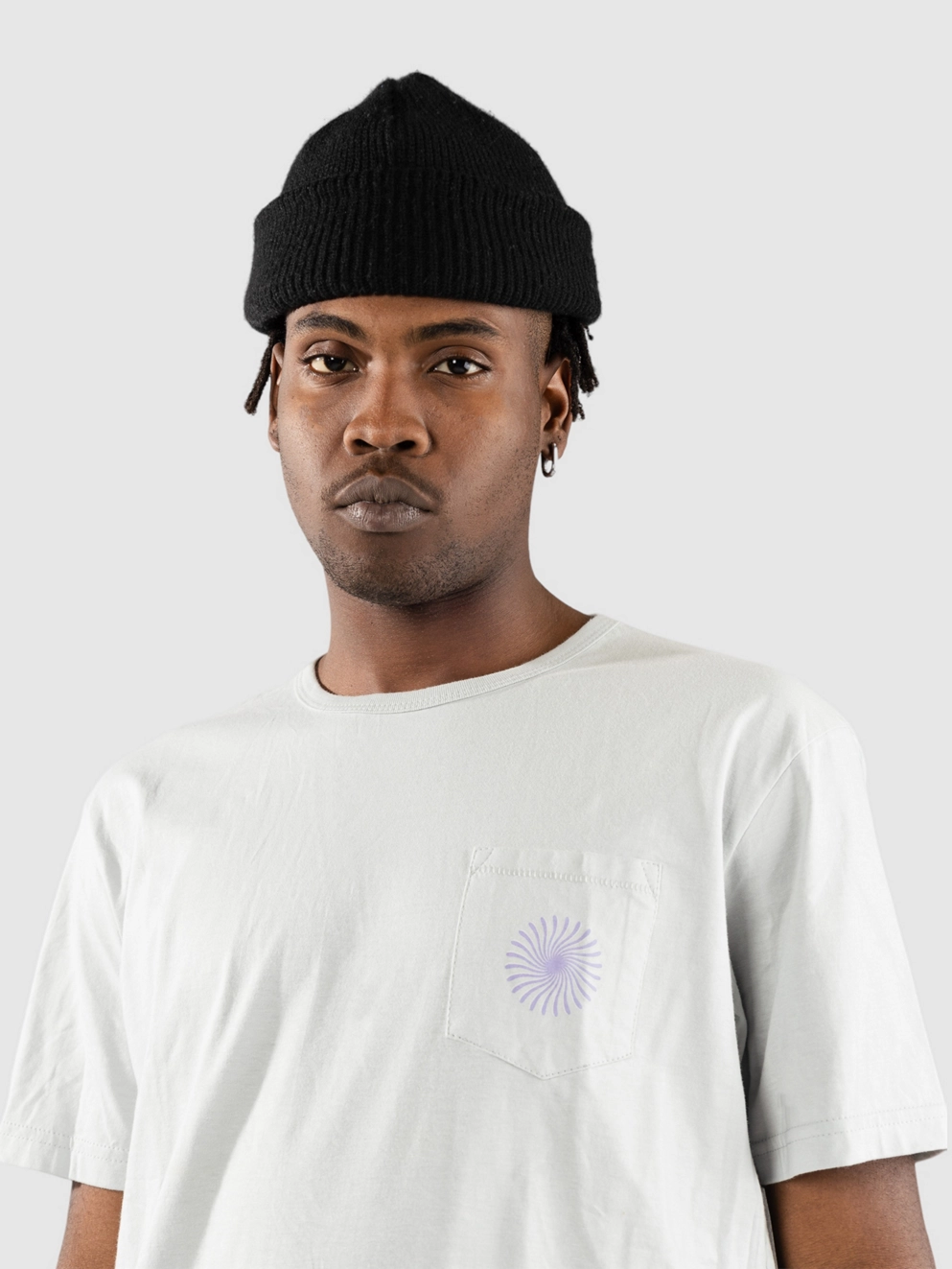 Vissla Psycho Surf Organic Pkt T-Shirt grey mist