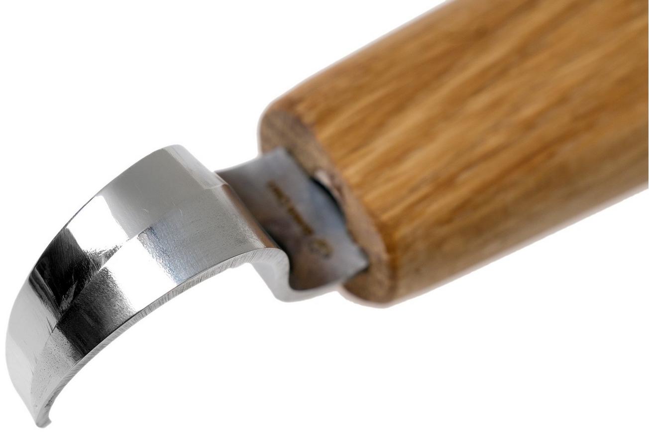 BeaverCraft Oak Spoon Carving Knife 25 mm SK1SOAK, rechtshandig lepelmes met schede