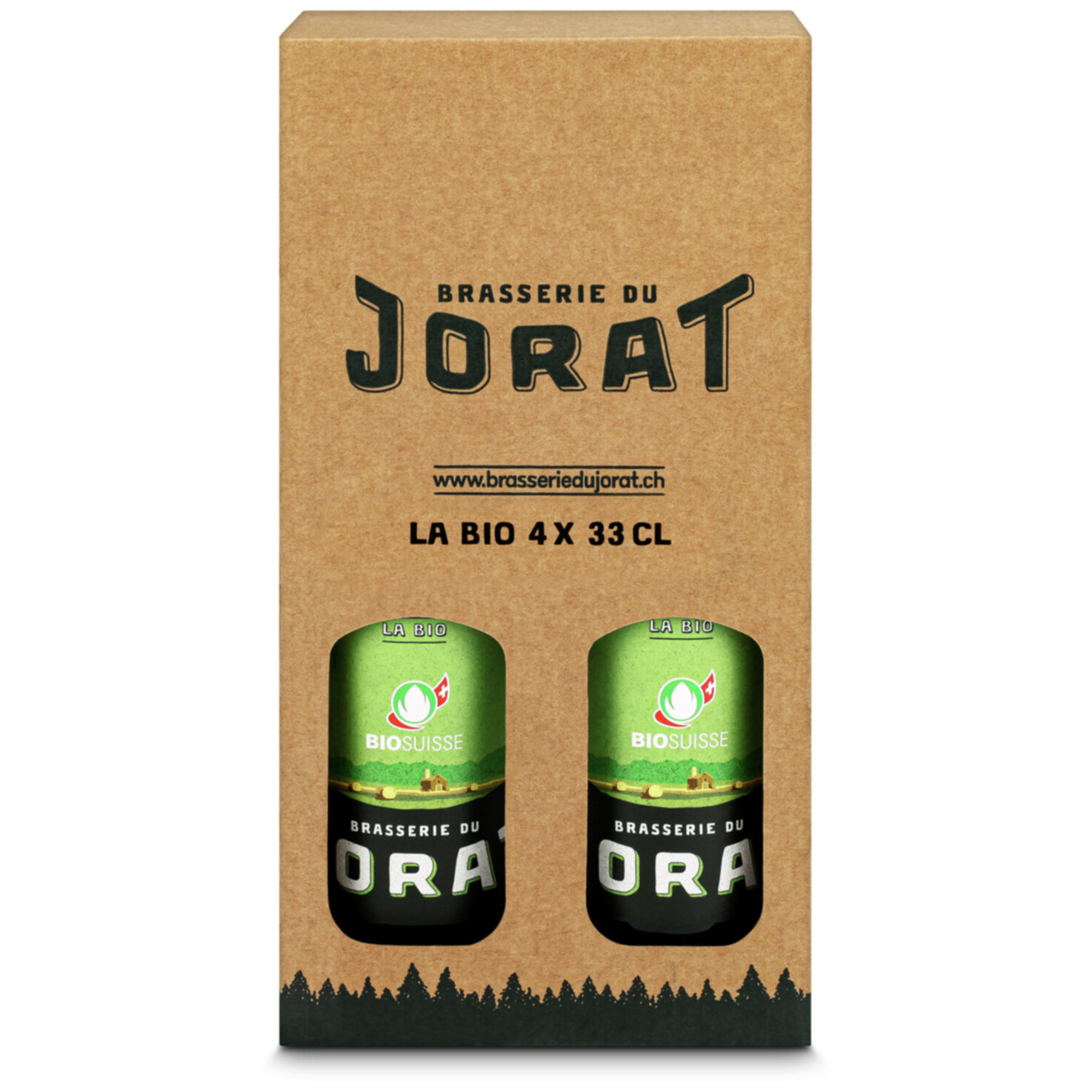 Jorat La Bio 4x33cl -132cl