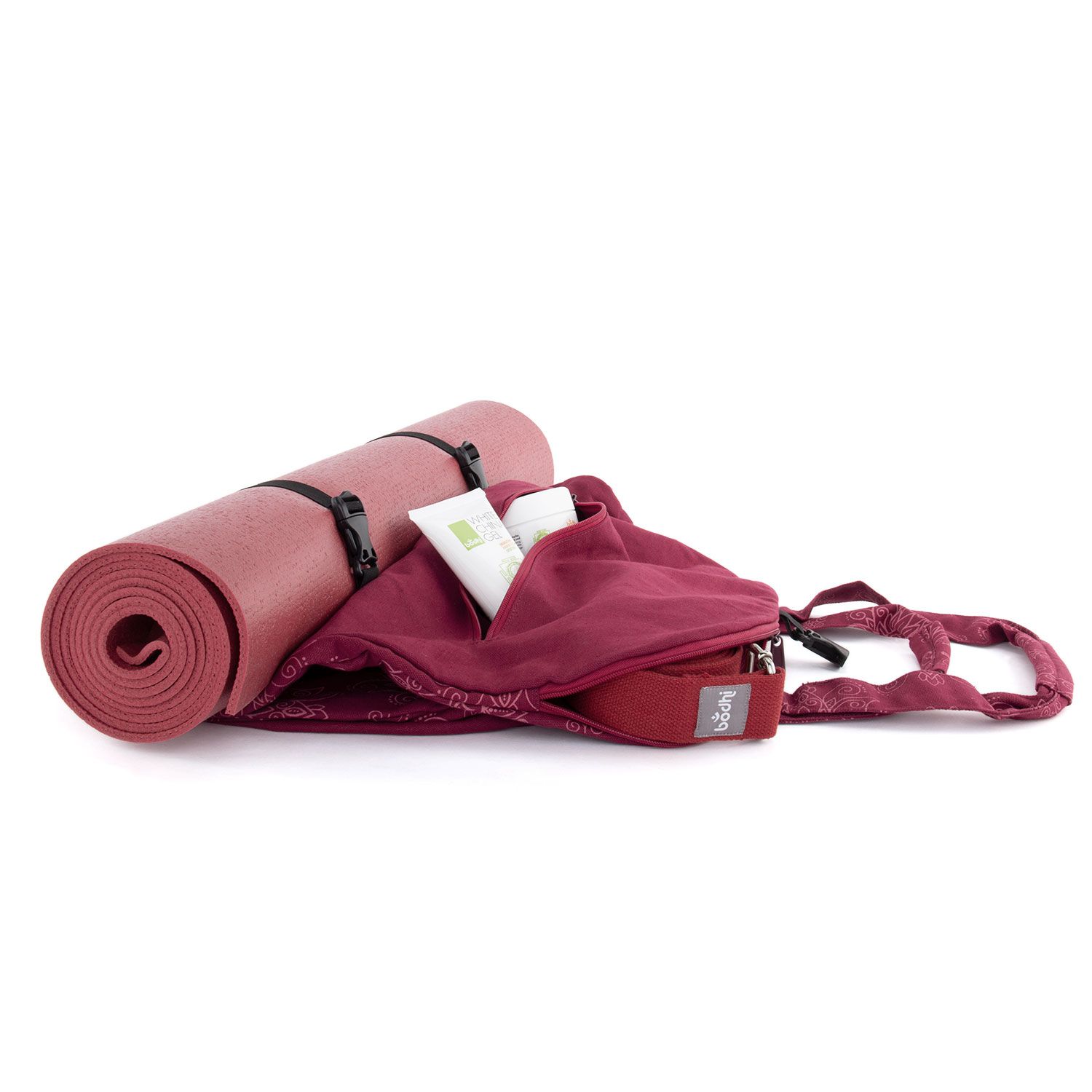 bodhi Maharaja Collection: Gemusterte Yoga Bag NAMASTÉ 