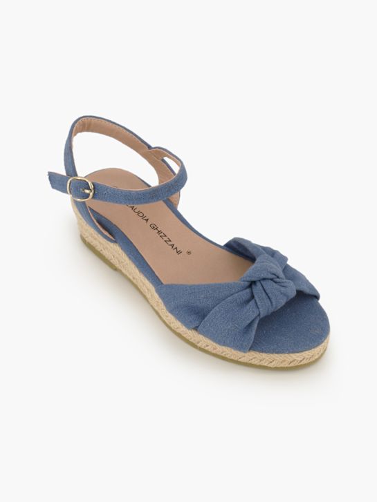 Claudia Ghizzani Sandale Blau