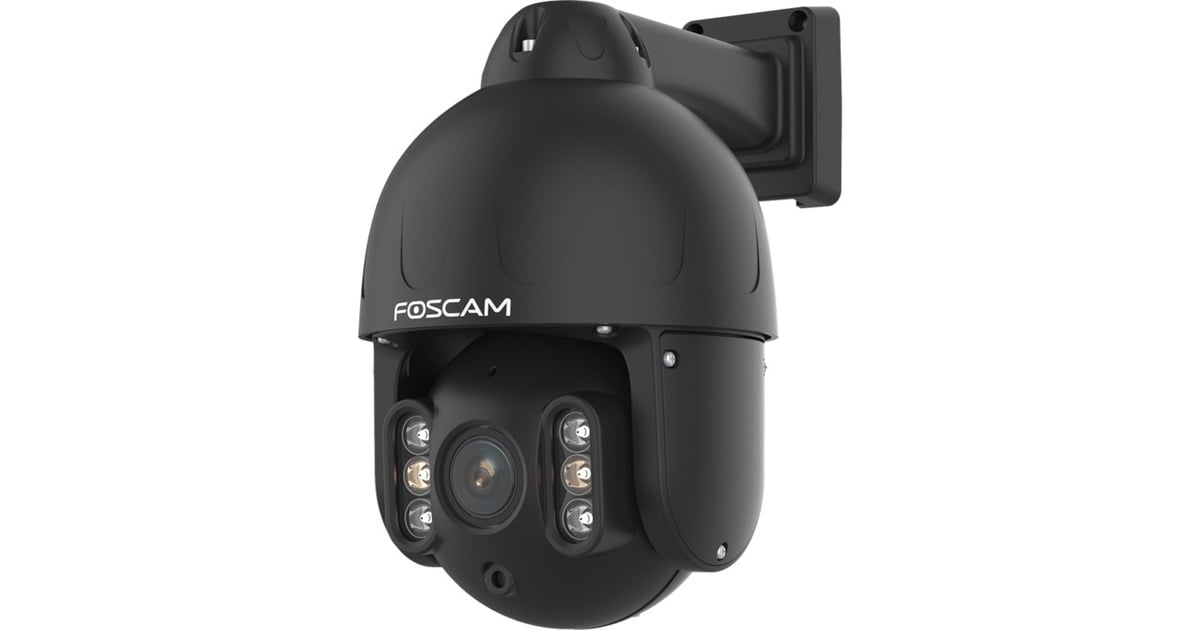 FoscamSD8EP, 4K/8MP PoE PTZ beveiligingscamera  (Zwart)