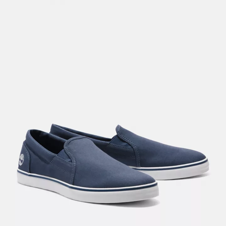 Tennis sans lacets Skape Park pour homme en bleu