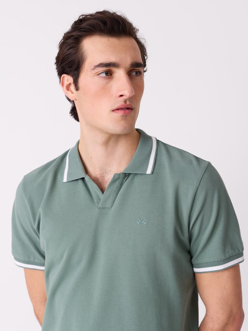 Casper pique Laurel Wreath
