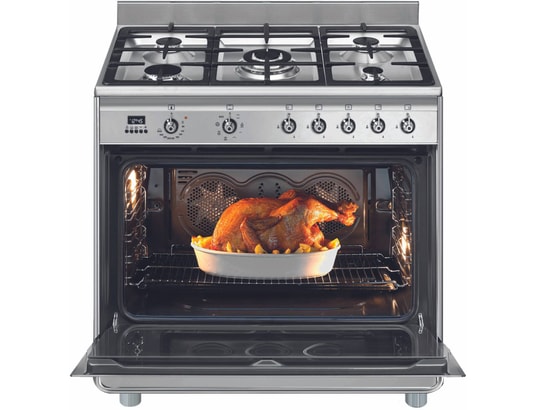 SMEG - Cuisiniere gaz CG90X2