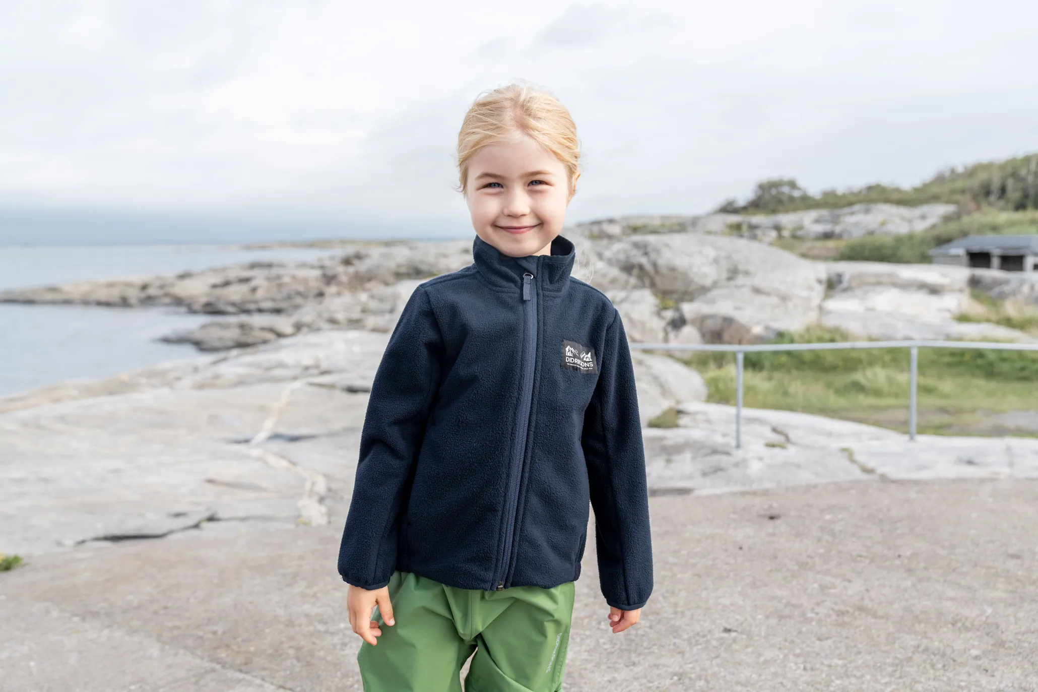 Didriksons Kids' Muskot Jacket Dark Night Blue