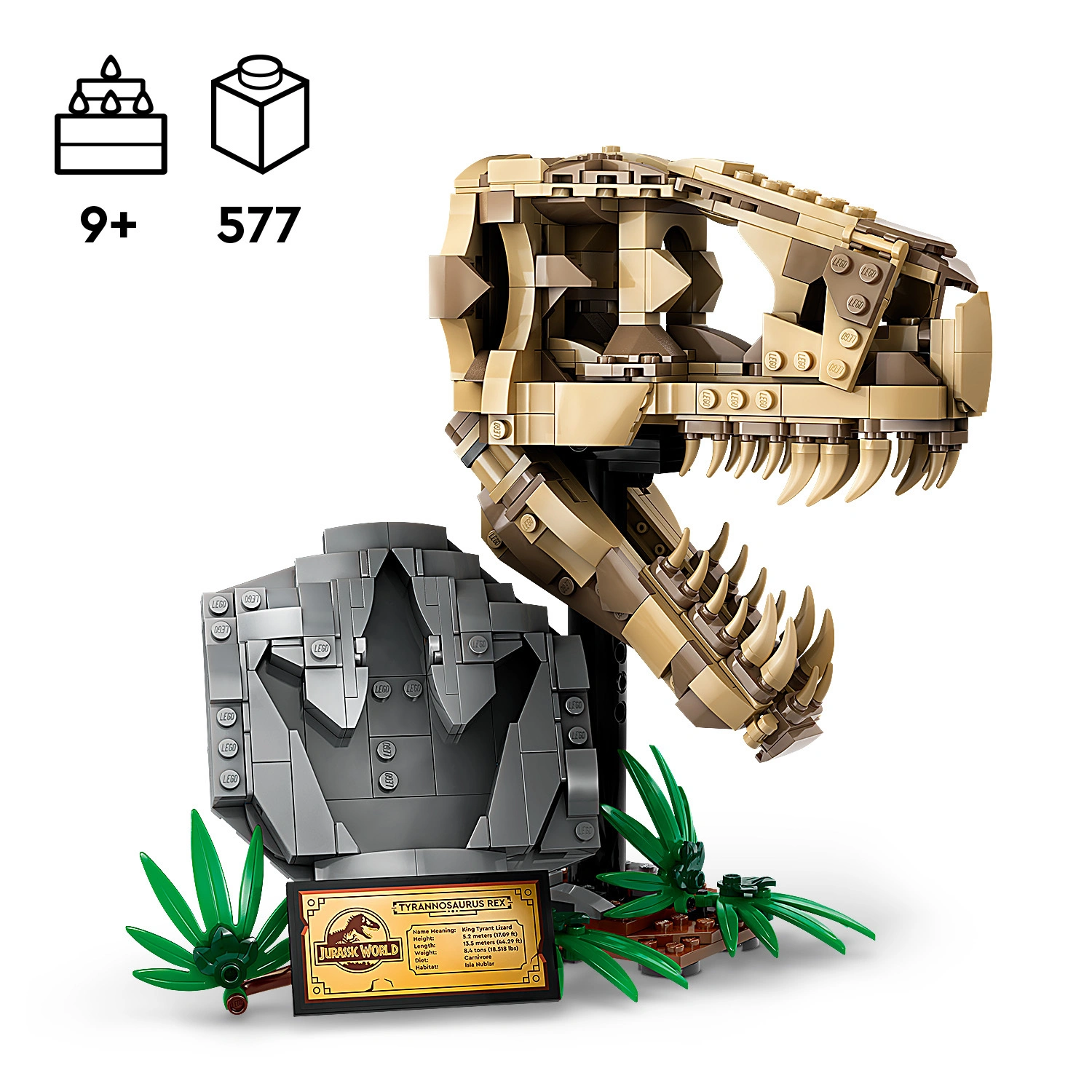 LEGO® Jurassic World™ 76964 DINOSAURIERFOSSILIEN: T-REX-SCHÄDEL