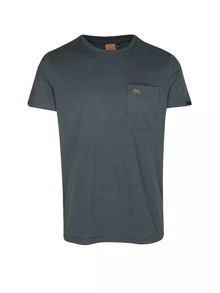 RAGWEAR T-Shirt ENDREW B dunkelgrün