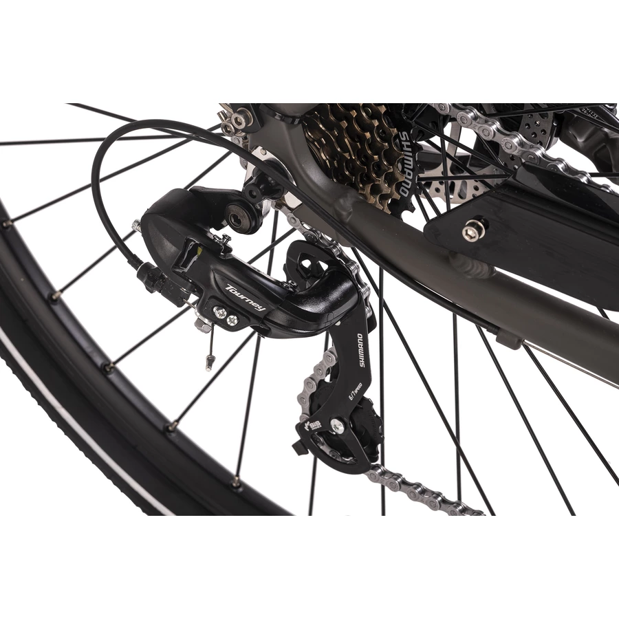 Adore Alu E-Citybike Herren Hollandia Mantova 28'' grau 7 Gänge grau