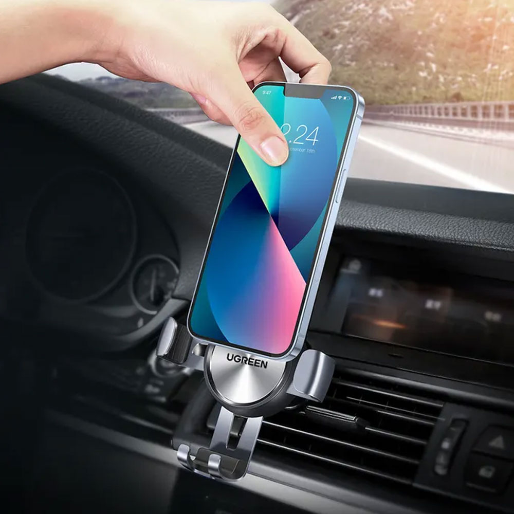 Gravity Air Vent Verstellbare Auto KFZ Smartphone Halterung für Air Frame Lüftungsgitter (4.7-6