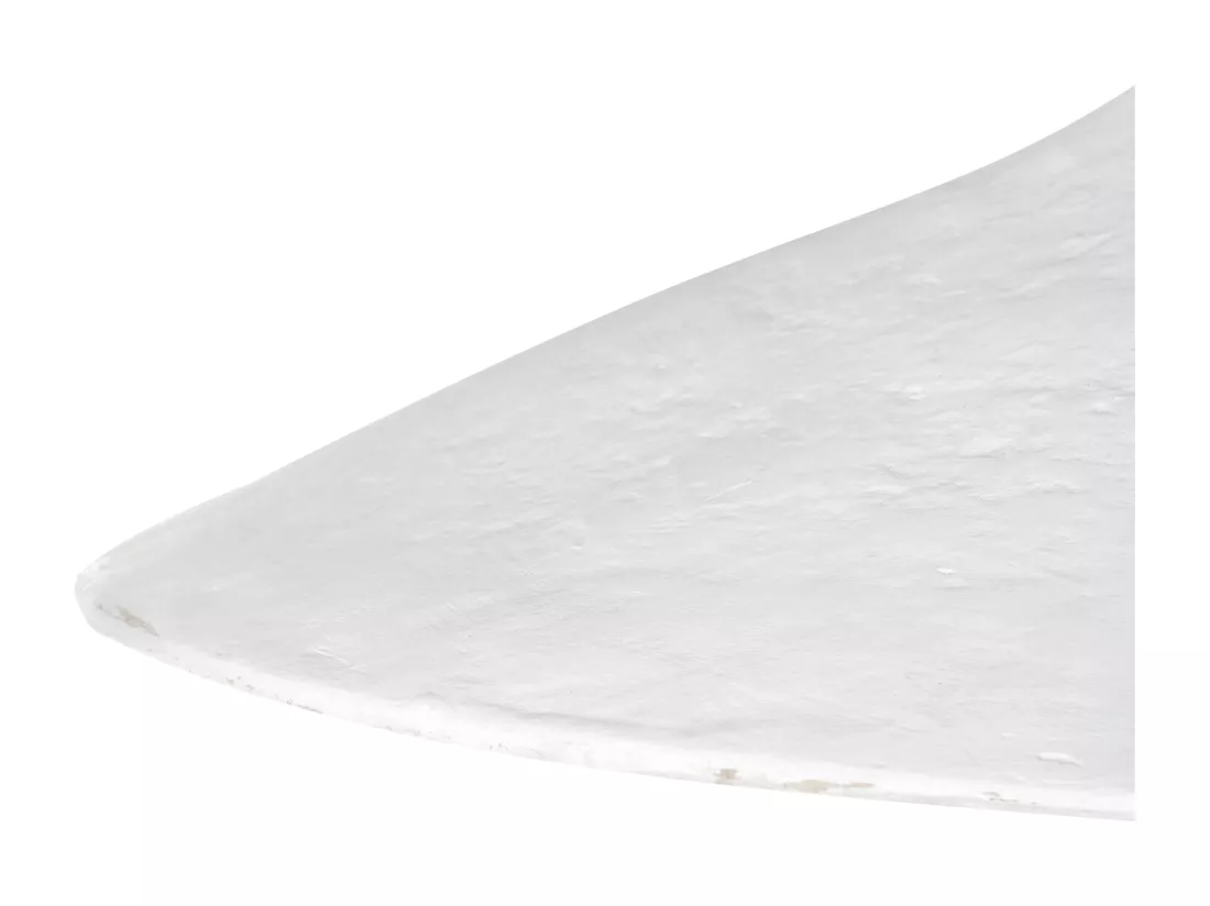 Lampe suspension PORONGOS Papier-mâché Blanc