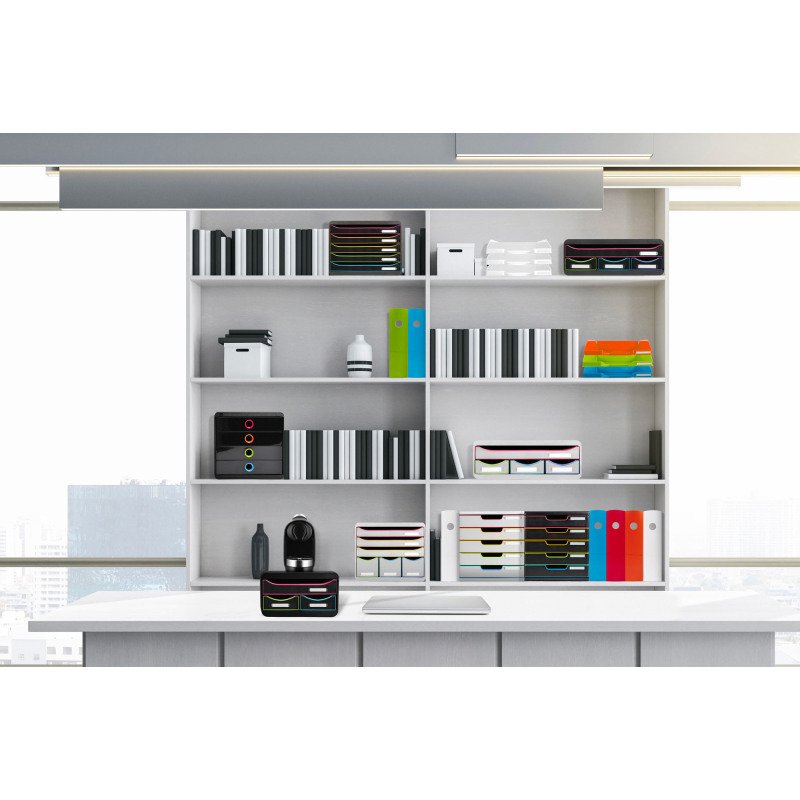 Module de classement Exacompta Pop Box 4 tiroirs